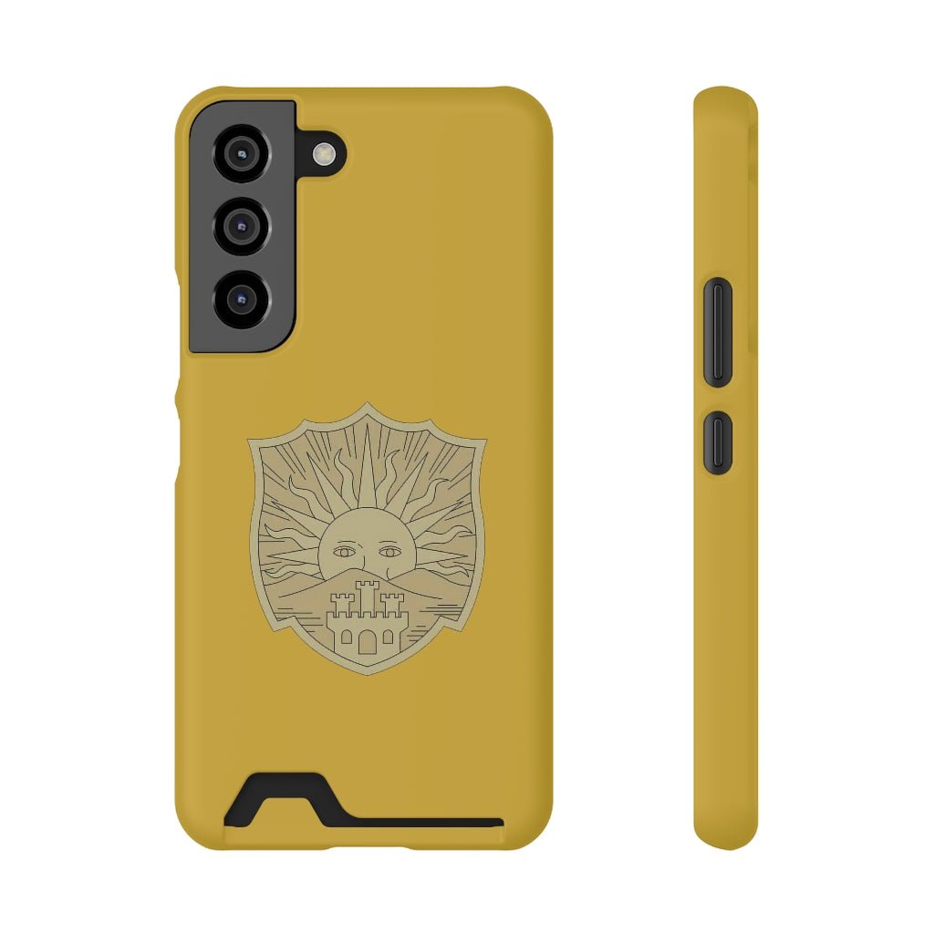 Golden Dawn Phone Case With Card Holder - One Punch Fits