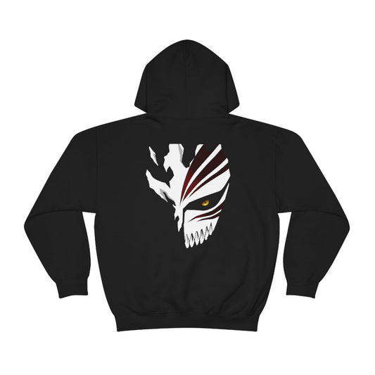 Ichigo Hollow Mask Bleach Anime Hoodie (Front & Back Design) - One Punch Fits