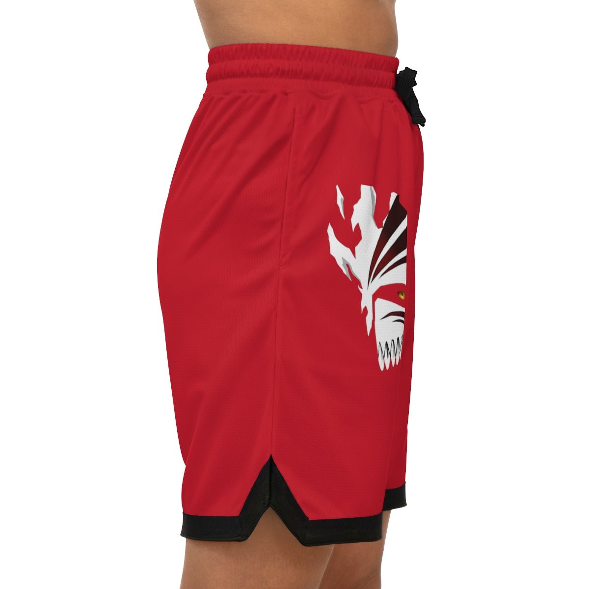 Ichigo's Hollow Mask Bleach Anime Athletic Shorts w/Pockets - One Punch Fits