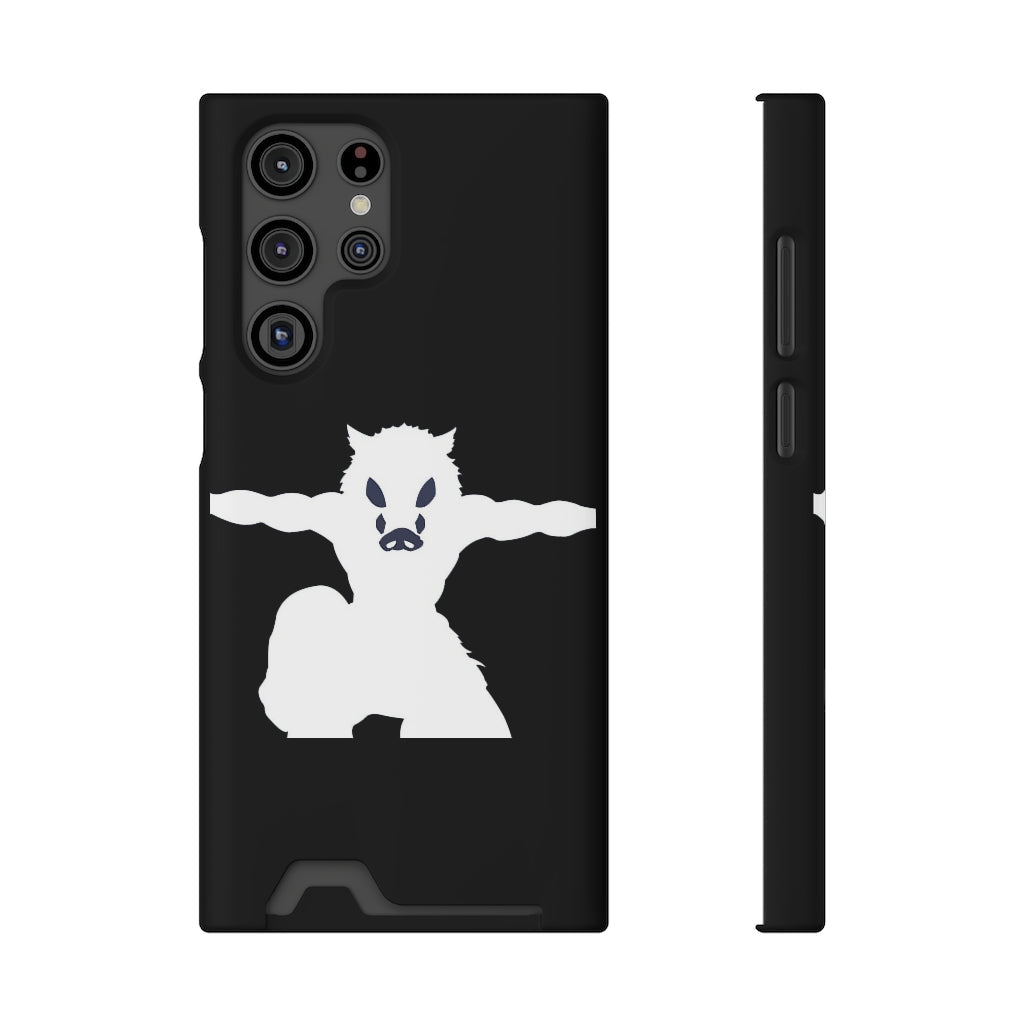 Inosuke Phone Case With Card Holder - One Punch Fits