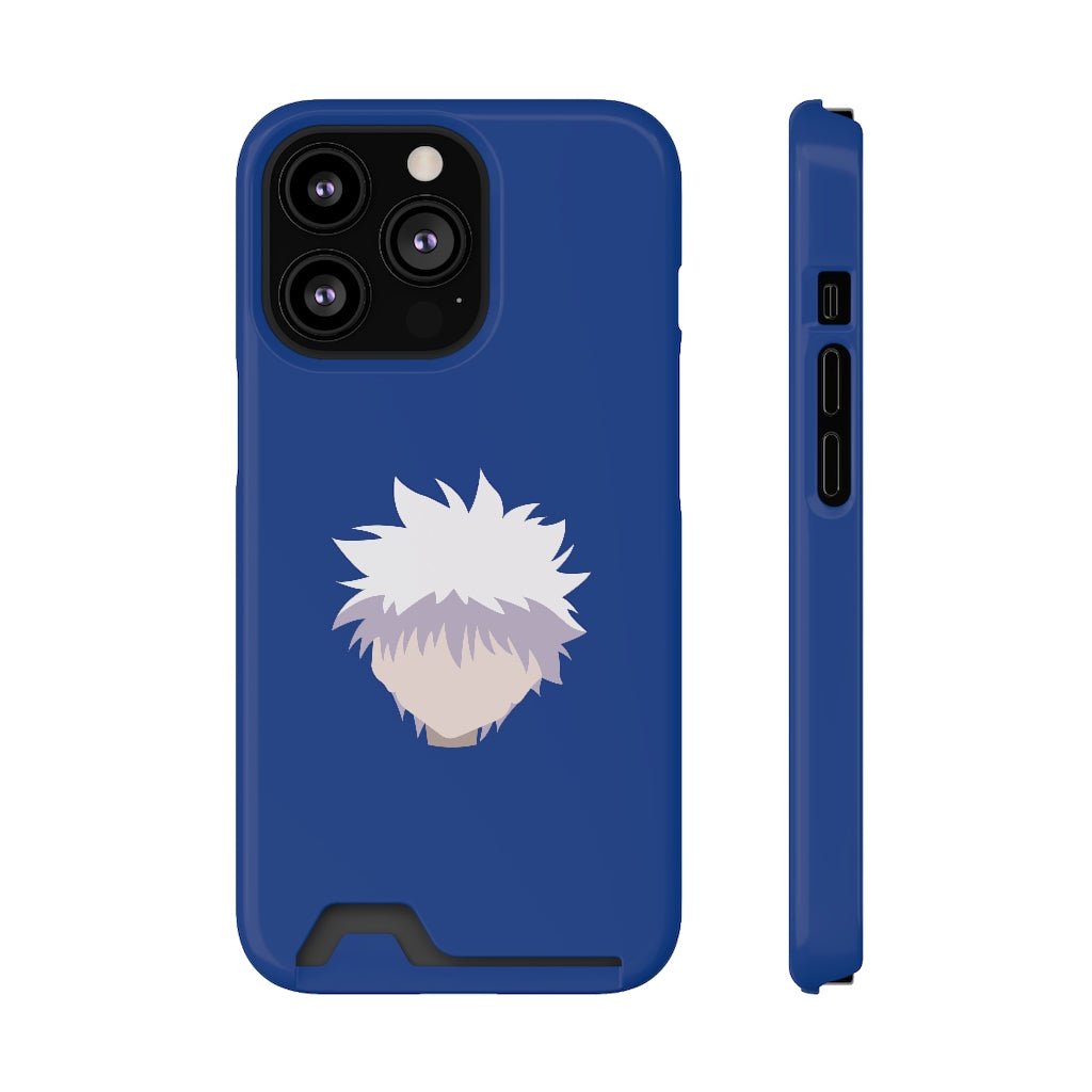 Killua Phone Case With Card Holder - One Punch Fits