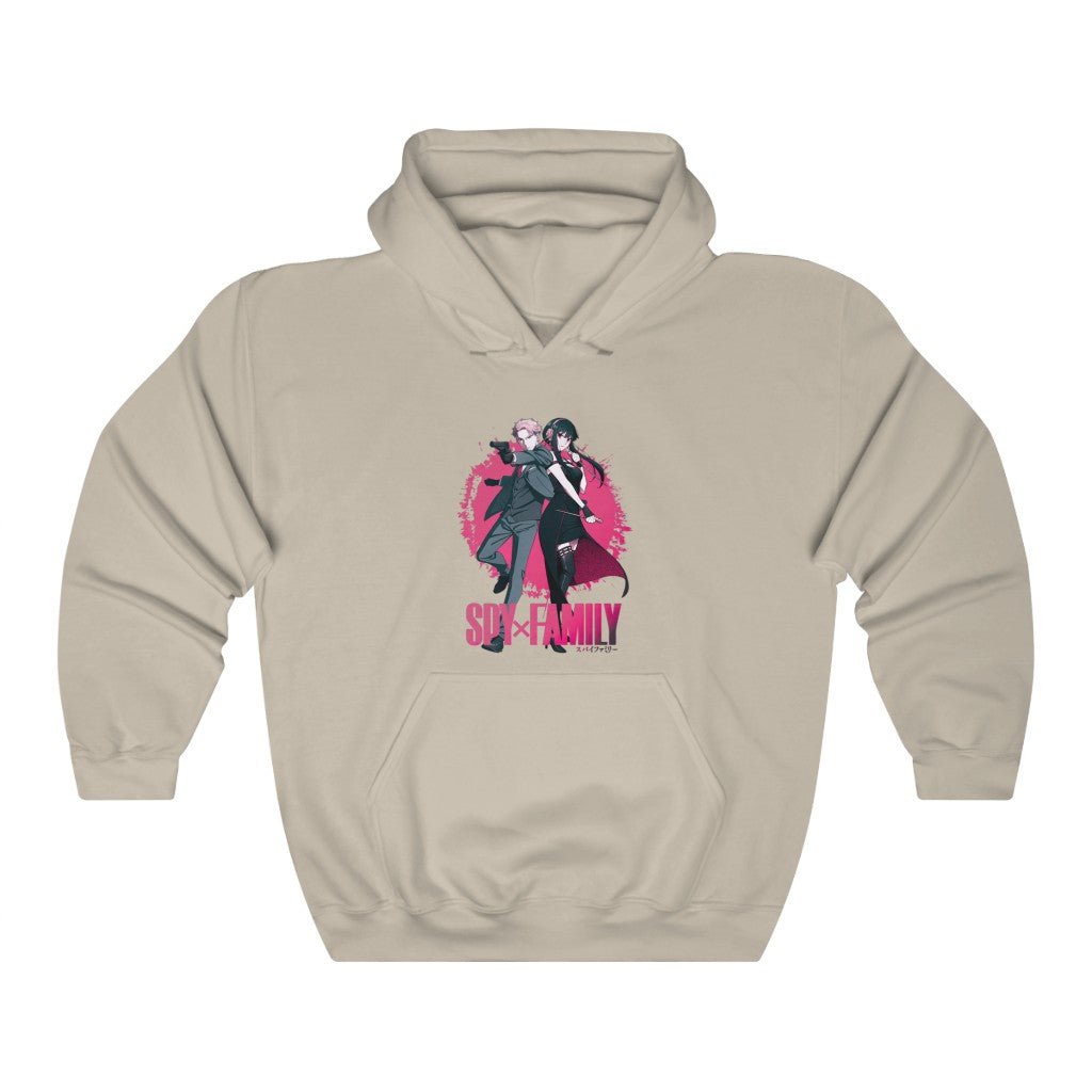 Loid Forger and Yor Forger Spy x Family Anime Hoodie - One Punch Fits