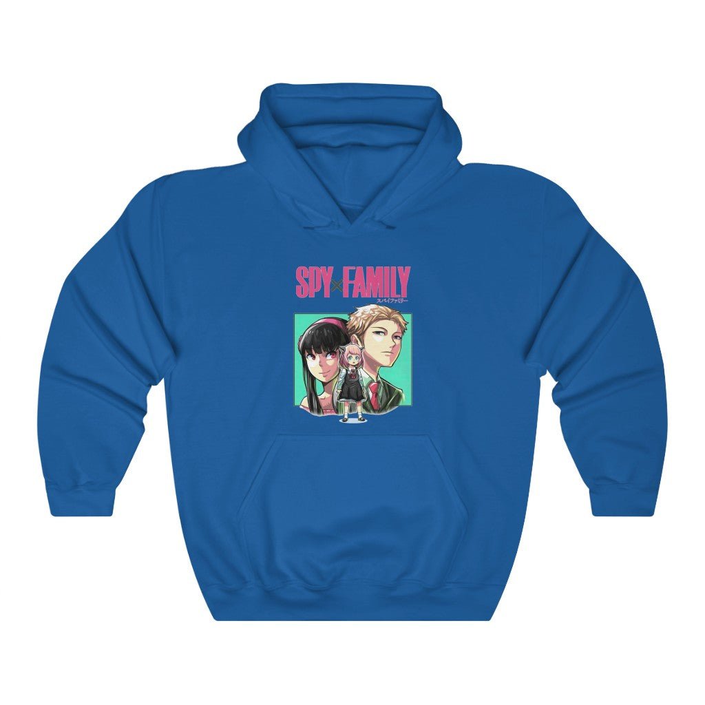 Loid, Yor and Anya Forger Spy x Family Anime Hoodie - One Punch Fits