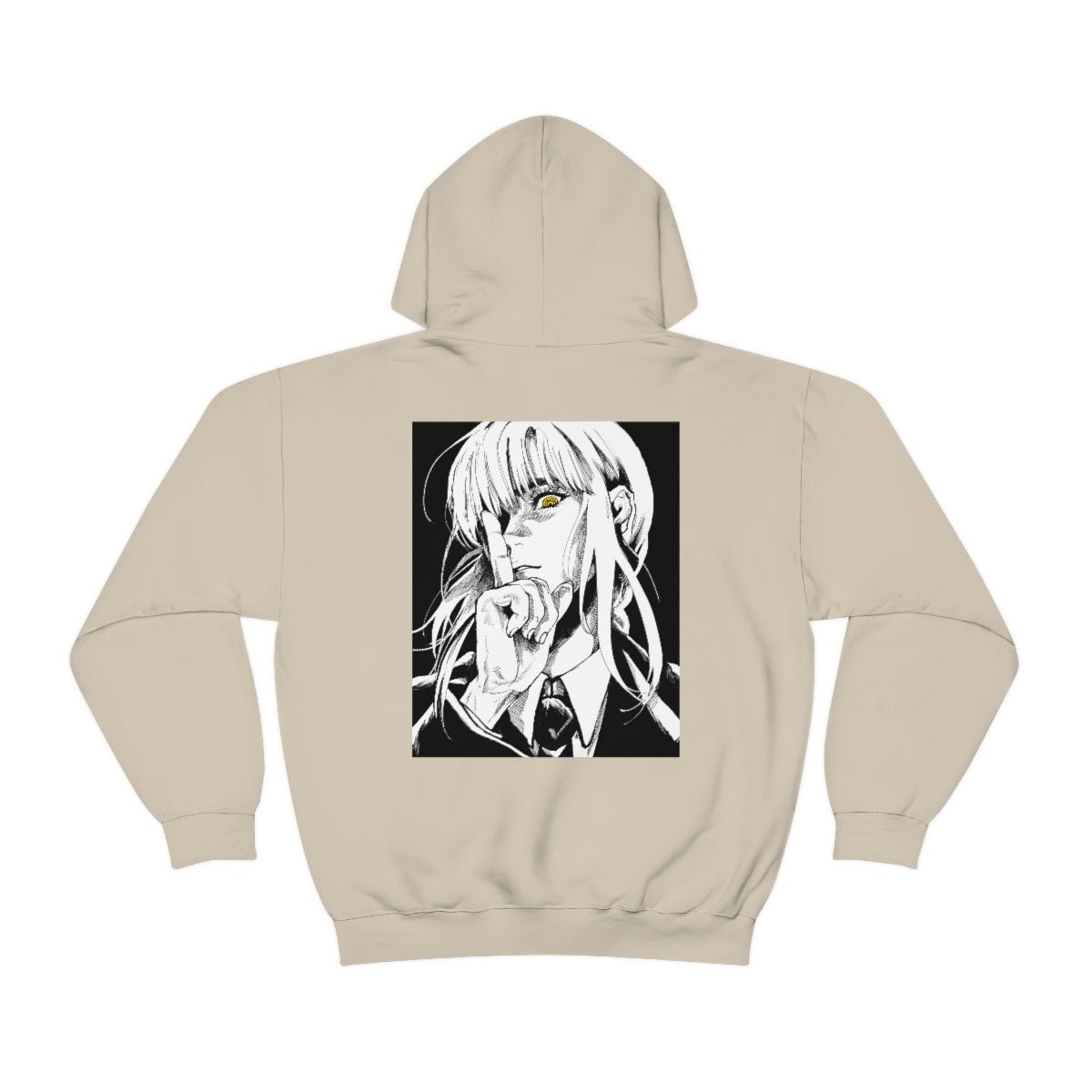Makima Chainsaw Man Anime Hoodie (Front & Back Design) - One Punch Fits