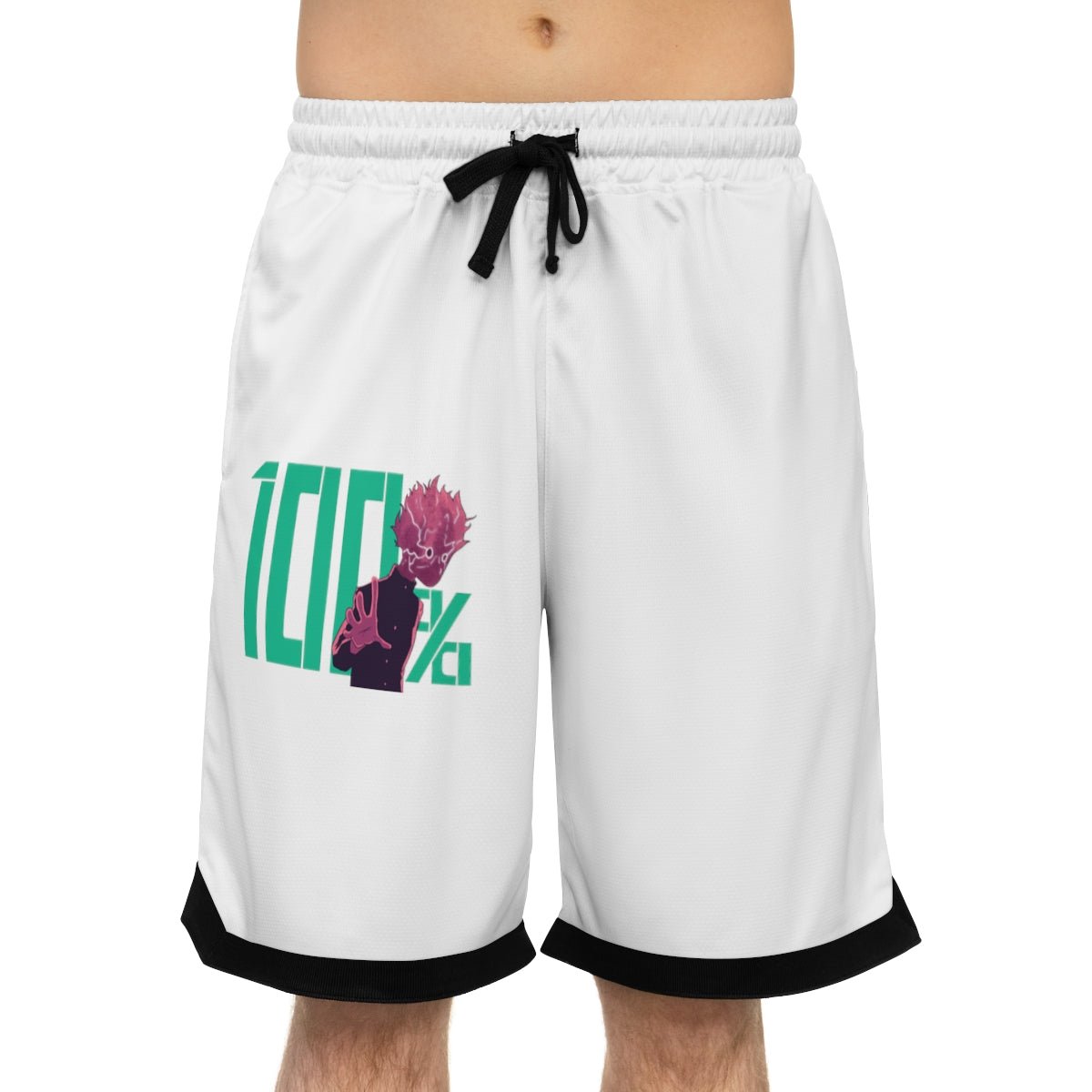 Mob Psycho 100 Anime Athletic Shorts w/Pockets - One Punch Fits