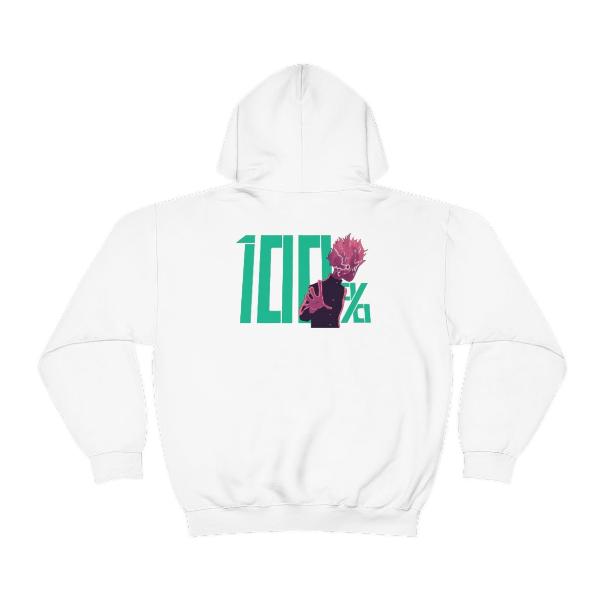 Mob Psycho 100 Logo Anime Hoodie (Front & Back Design) - One Punch Fits