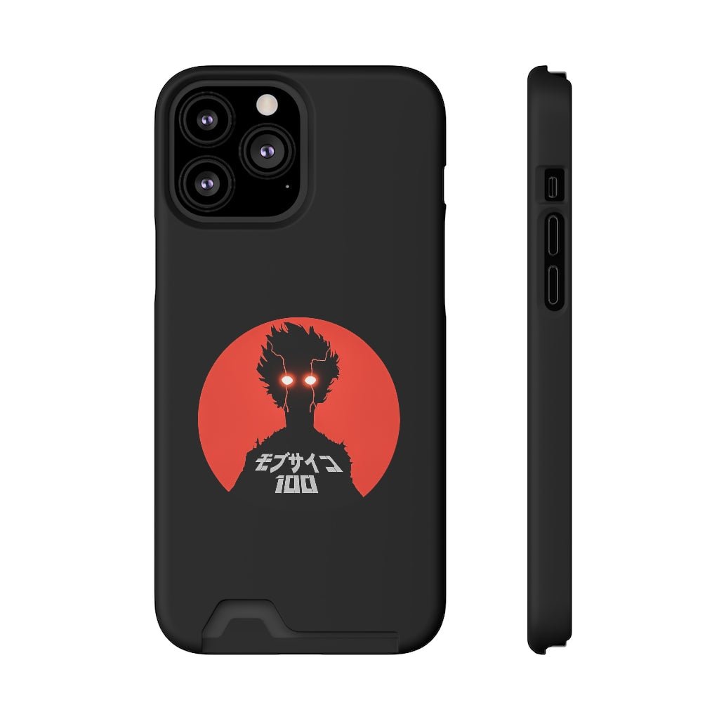 Mob Psycho 100 Phone Case With Card Holder - One Punch Fits