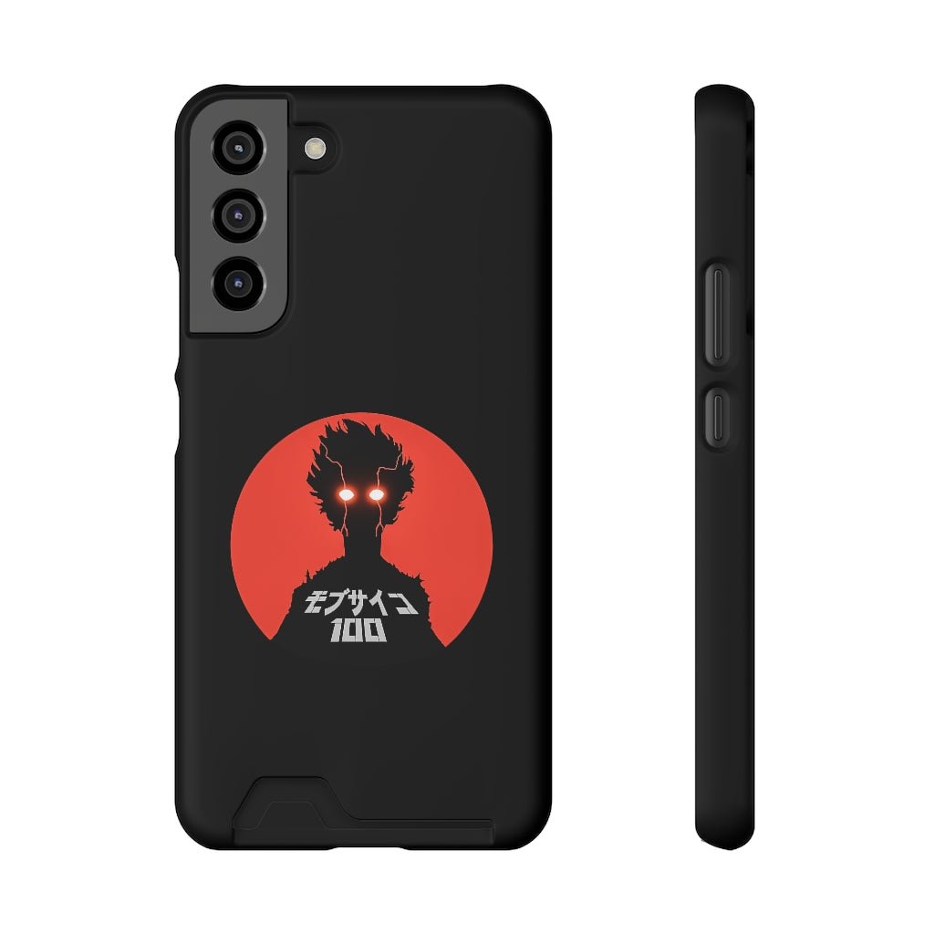 Mob Psycho 100 Phone Case With Card Holder - One Punch Fits