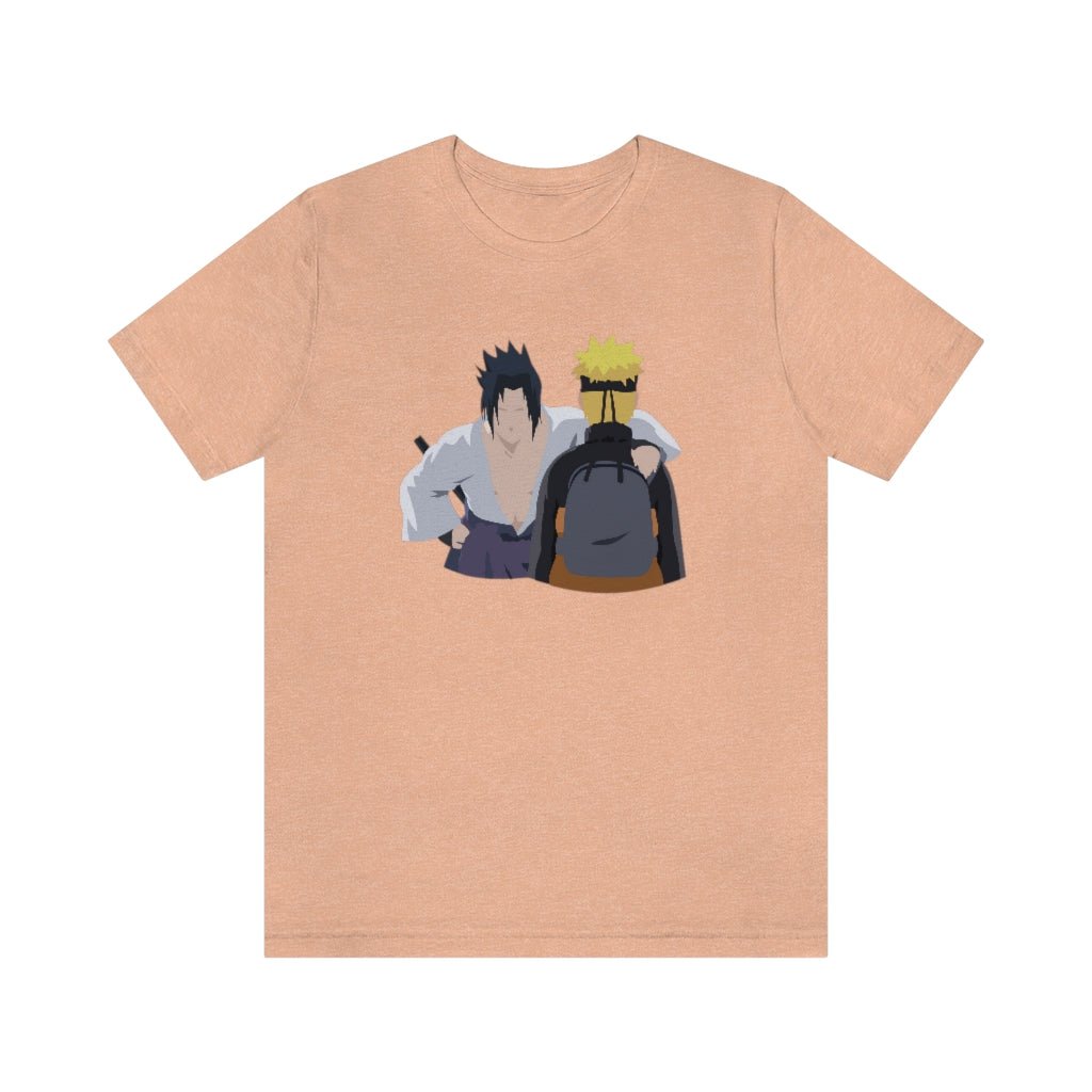 Naruto and Sasuke Rivalry Naruto Anime Shirt - One Punch Fits