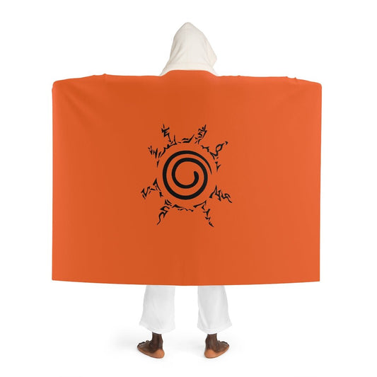 Naruto Eight Trigram Seal Sherpa Fleece Hooded Blanket - One Punch Fits