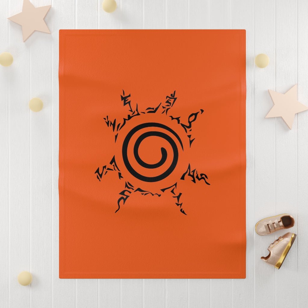 Naruto Eight Trigram Seal Soft Fleece Baby Blanket - One Punch Fits