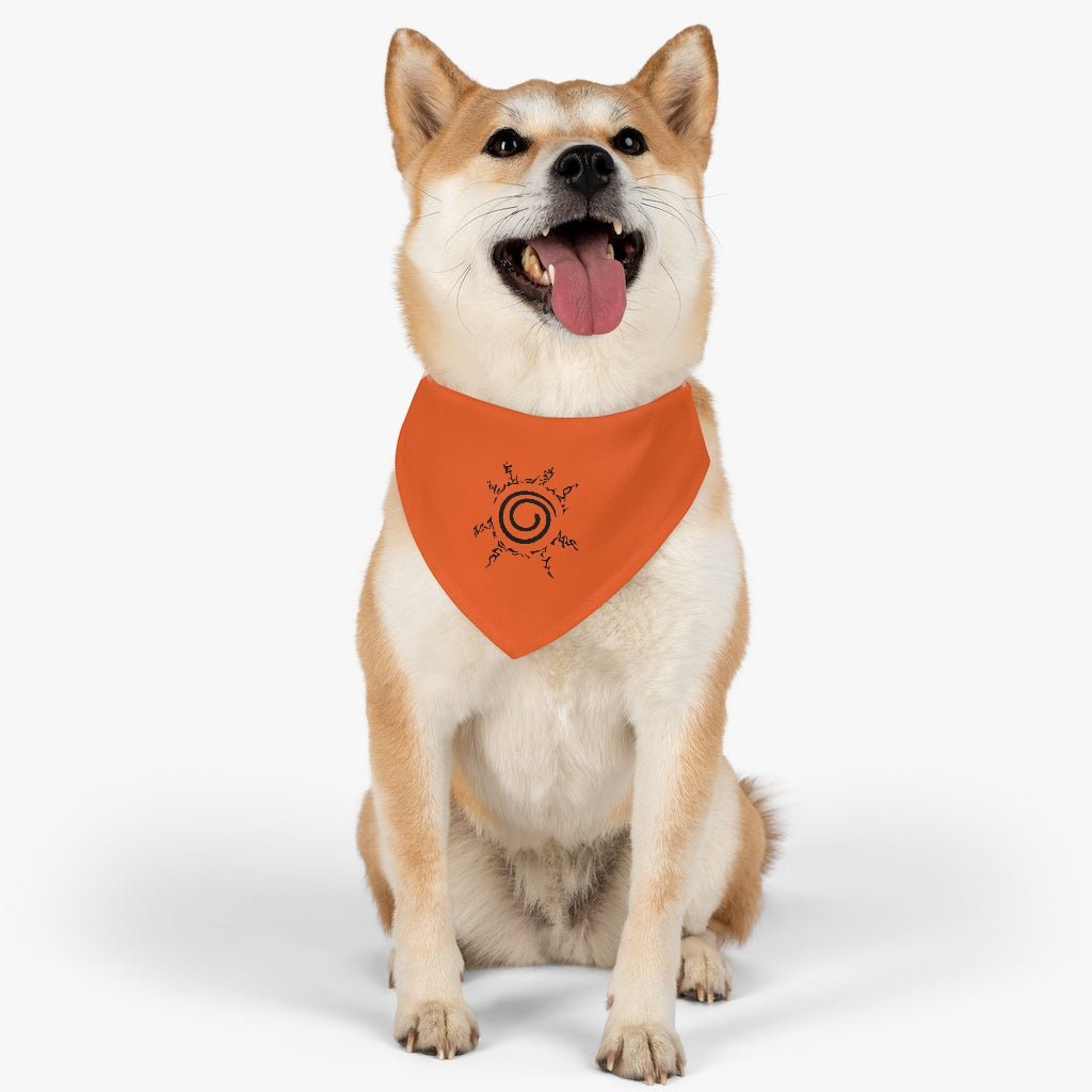 Naruto Seal Pet Bandana Collar - One Punch Fits