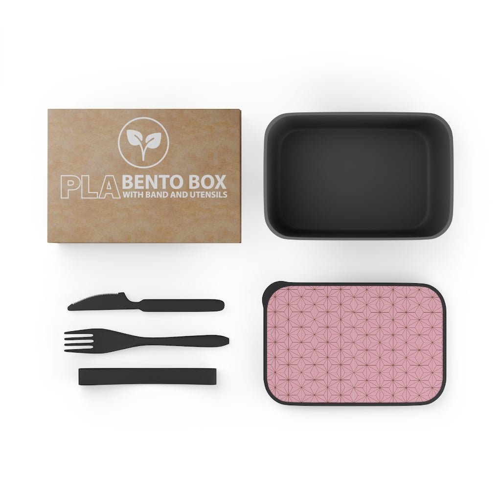 Nezuko Bento Box with Band and Utensils - One Punch Fits