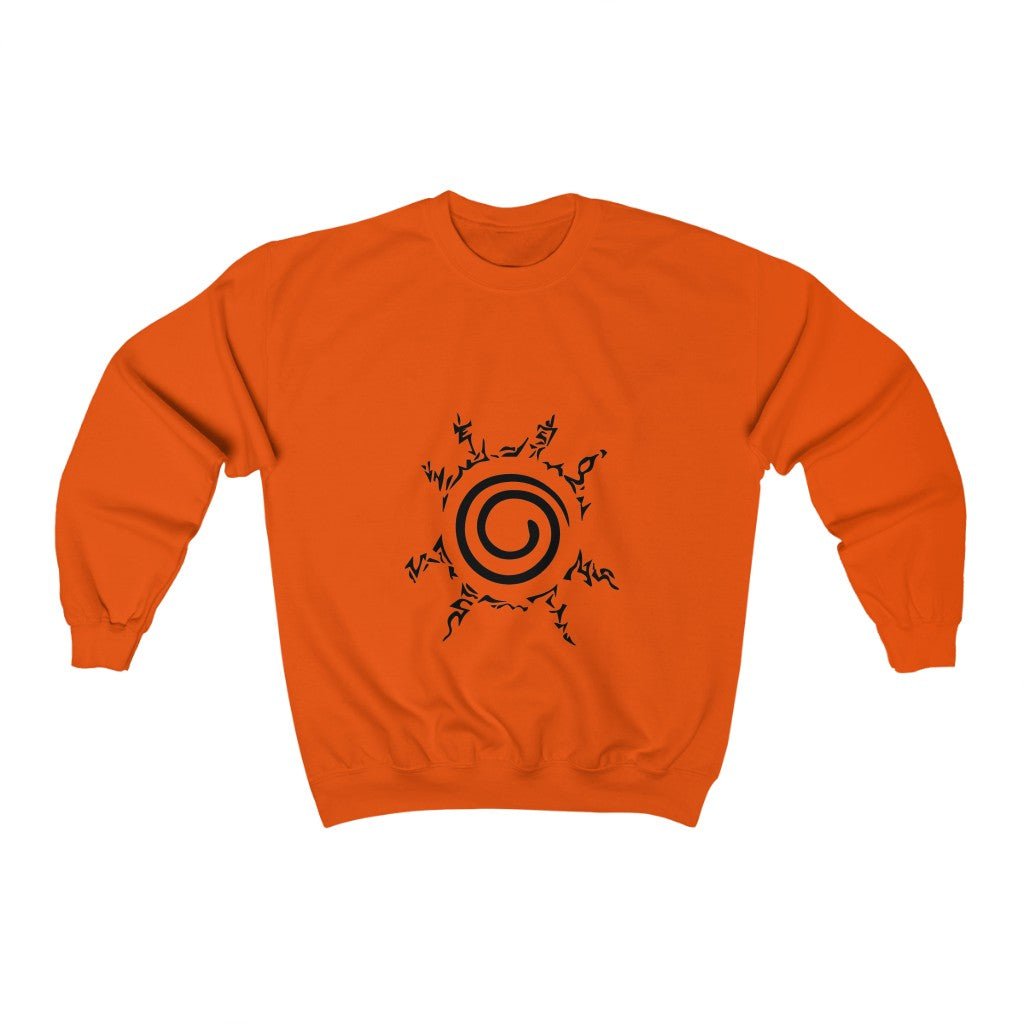 Ninetails Eight Trigram Seal Naruto Anime Crewneck Sweatshirt - One Punch Fits