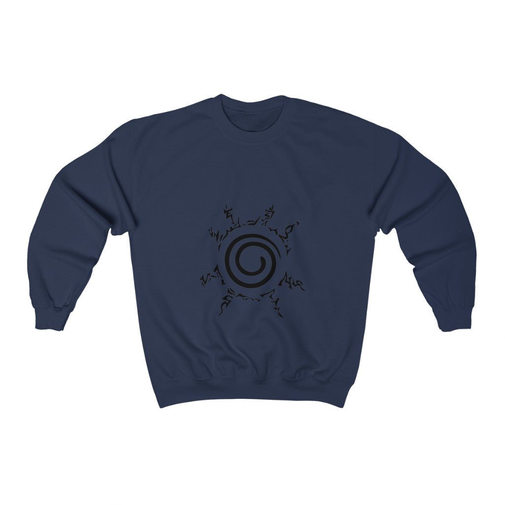 Ninetails Eight Trigram Seal Naruto Anime Crewneck Sweatshirt - One Punch Fits