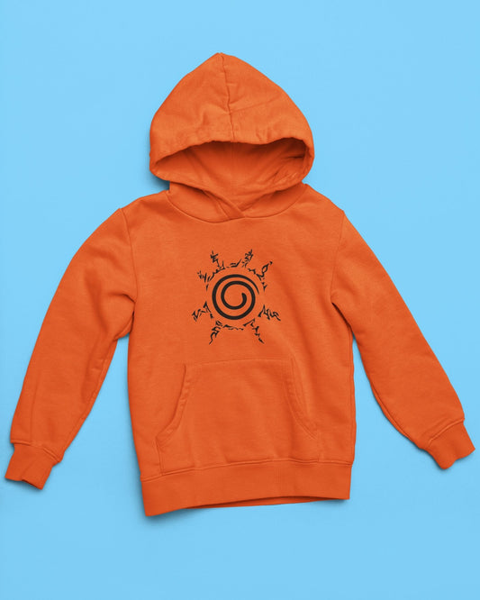 Ninetails Seal Naruto Anime Hoodie - One Punch Fits