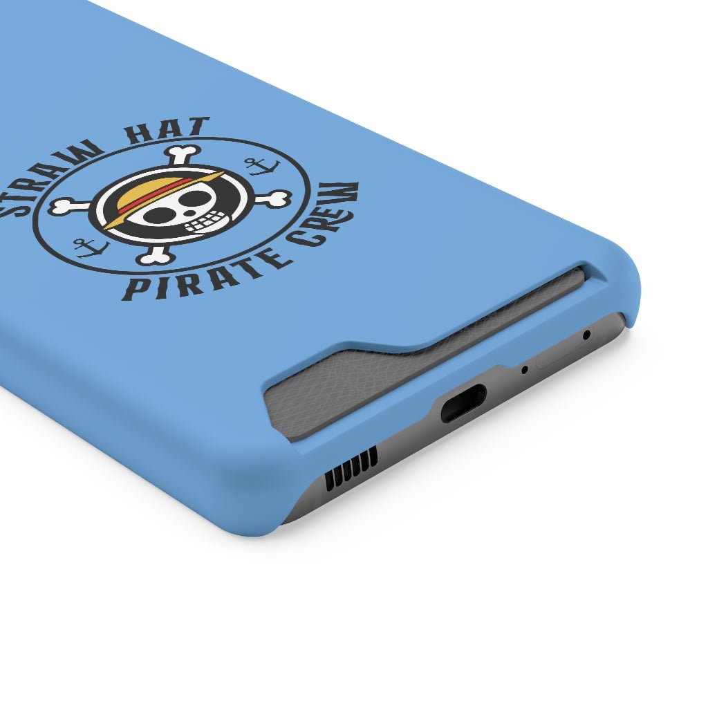 One Piece Straw Hats Phone Case With Card Holder - One Punch Fits