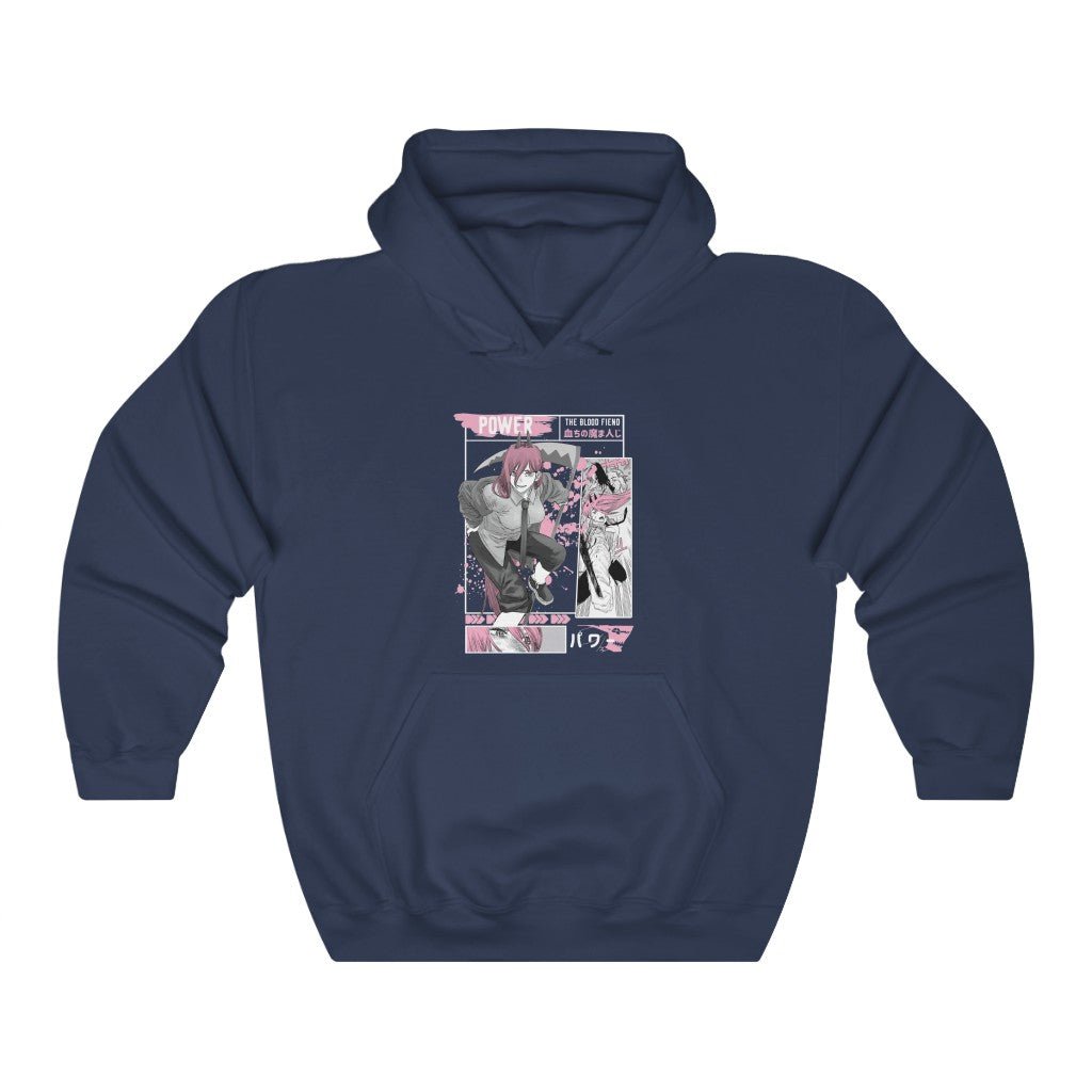Power Blood Devil Chainsaw Man Anime Hoodie - One Punch Fits