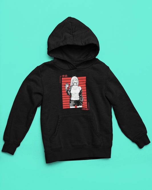 Power Chainsaw Man Anime Hoodie - One Punch Fits