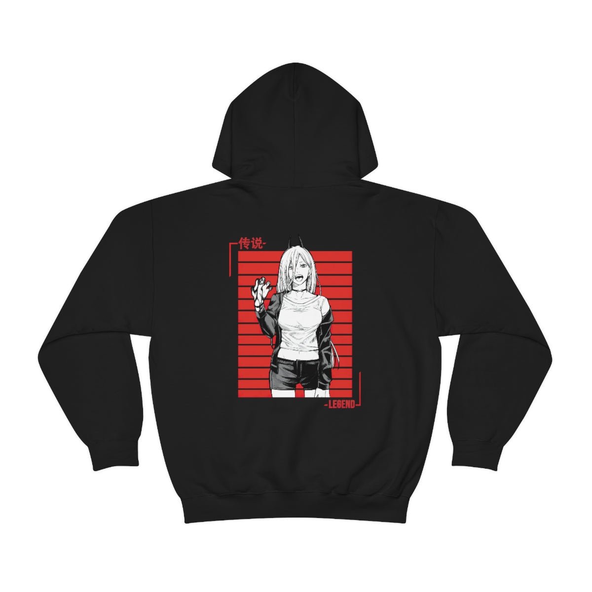 Power Chainsaw Man Anime Hoodie (Front & Back Design) - One Punch Fits