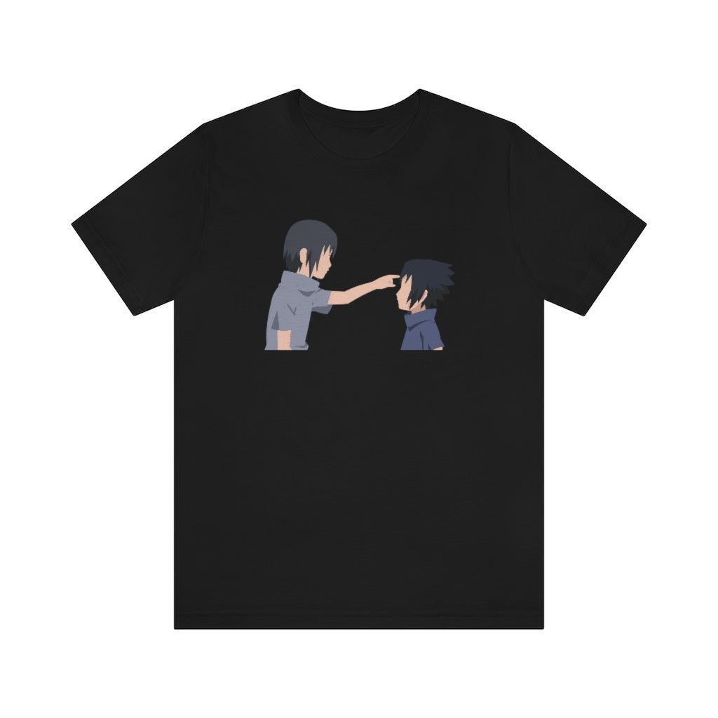 Sasuke and Itachi Uchiha Brotherhood Naruto Anime Shirt - One Punch Fits