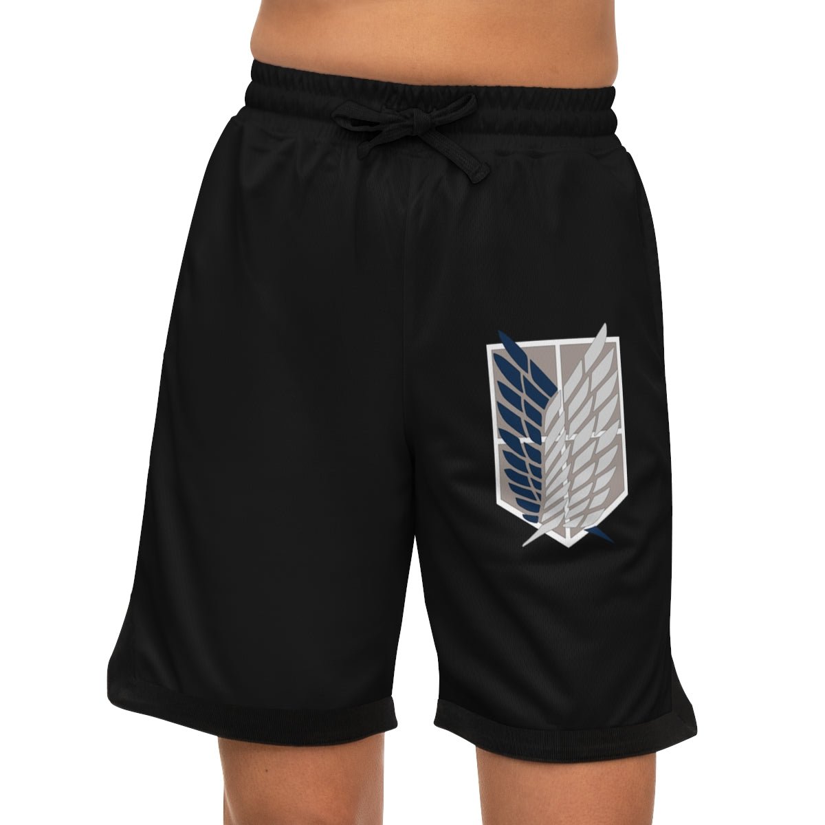 Scout Regiment Attack on Titan Anime Athletic Shorts w/Pockets - One Punch Fits