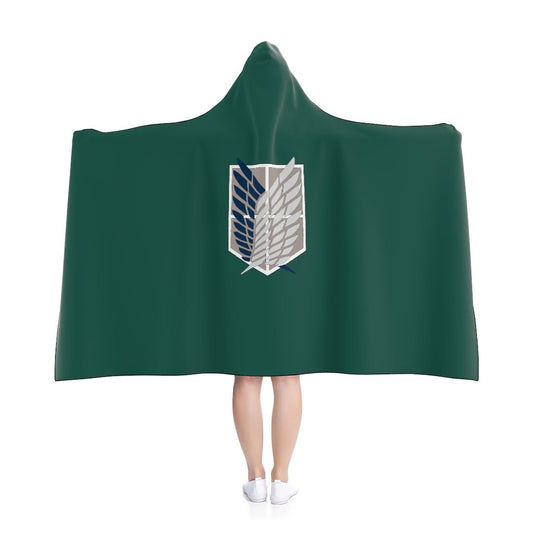 Scout Regiment Hooded Blanket - One Punch Fits