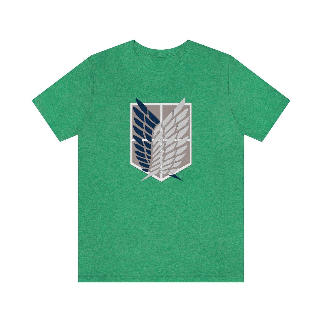 Scout Regiment Logo Attack on Titan Anime Shirt - One Punch Fits