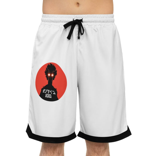 Shigeo Kageyama Mob Psycho 100 Anime Athletic Shorts w/Pockets - One Punch Fits