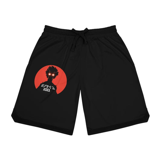 Shigeo Kageyama Mob Psycho 100 Anime Athletic Shorts w/Pockets - One Punch Fits