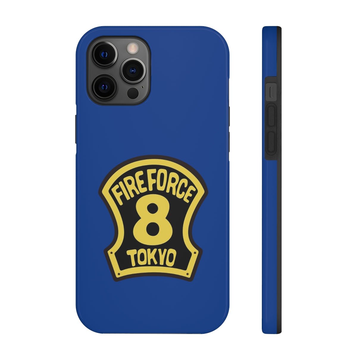Special Company 8 Logo Fire Force Anime iPhone Case (Series 12, 13, 14) - One Punch Fits