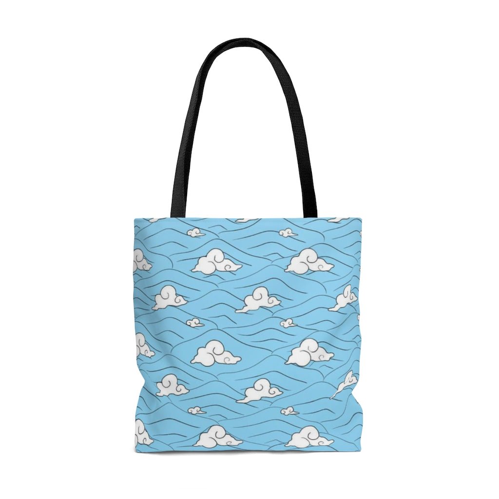 Tanjiro Cloud Demon Slayer Pattern Anime Tote Bag - One Punch Fits