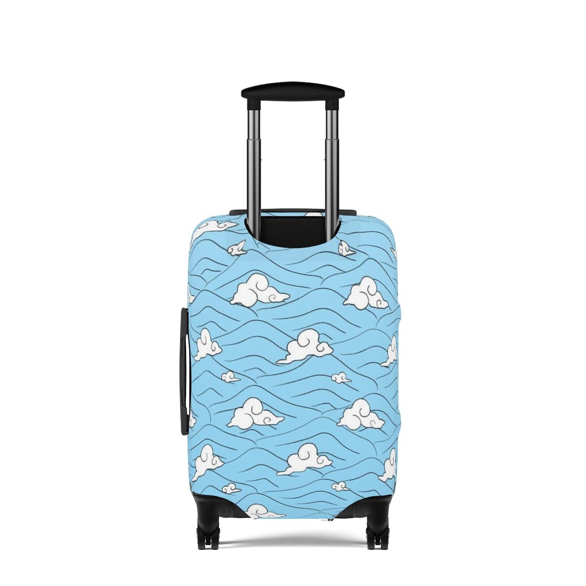 Tanjiro Cloud Pattern Demon Slayer Suitcase Luggage Cover - One Punch Fits