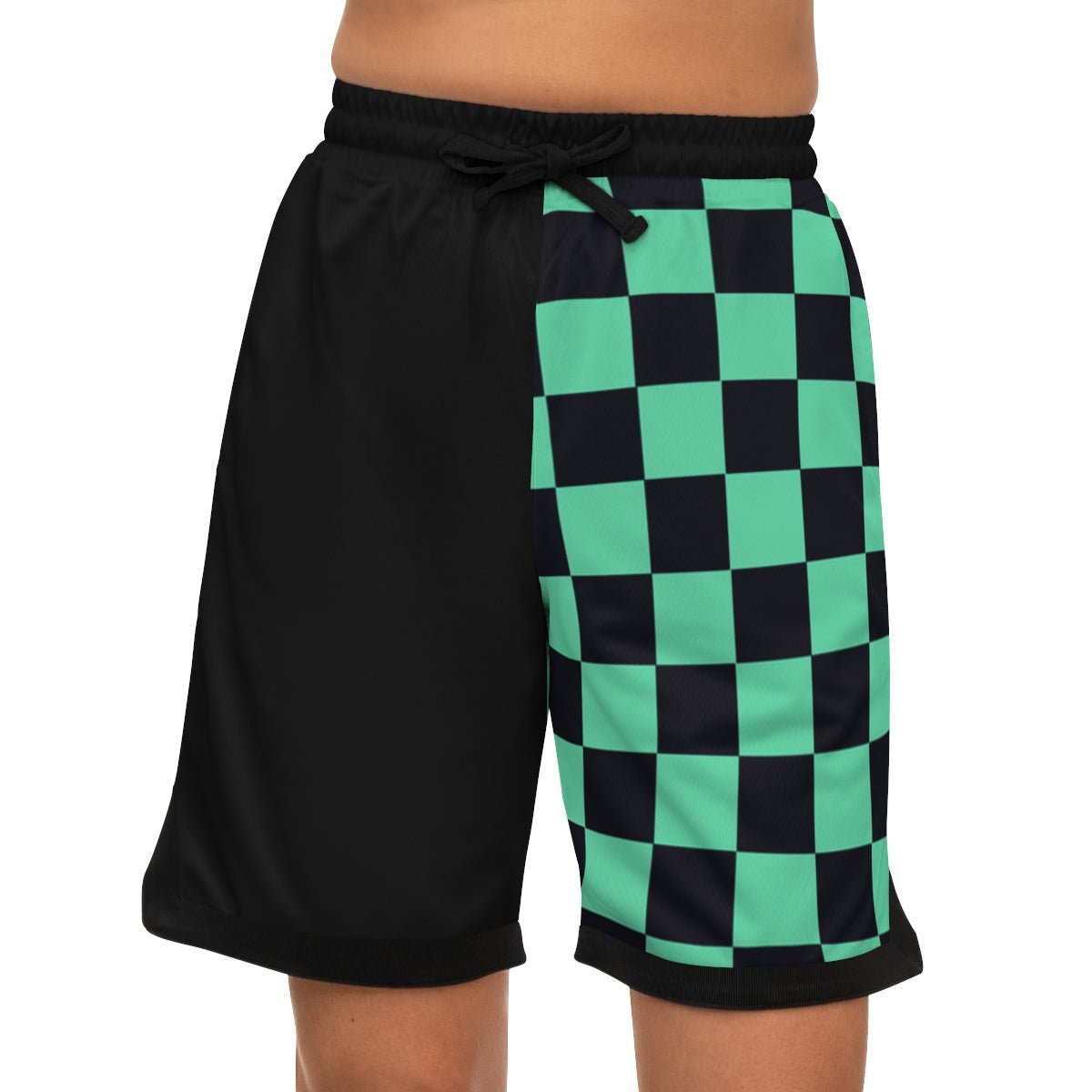 Tanjiro Demon Slayer Anime Athletic Shorts w/Pockets - One Punch Fits