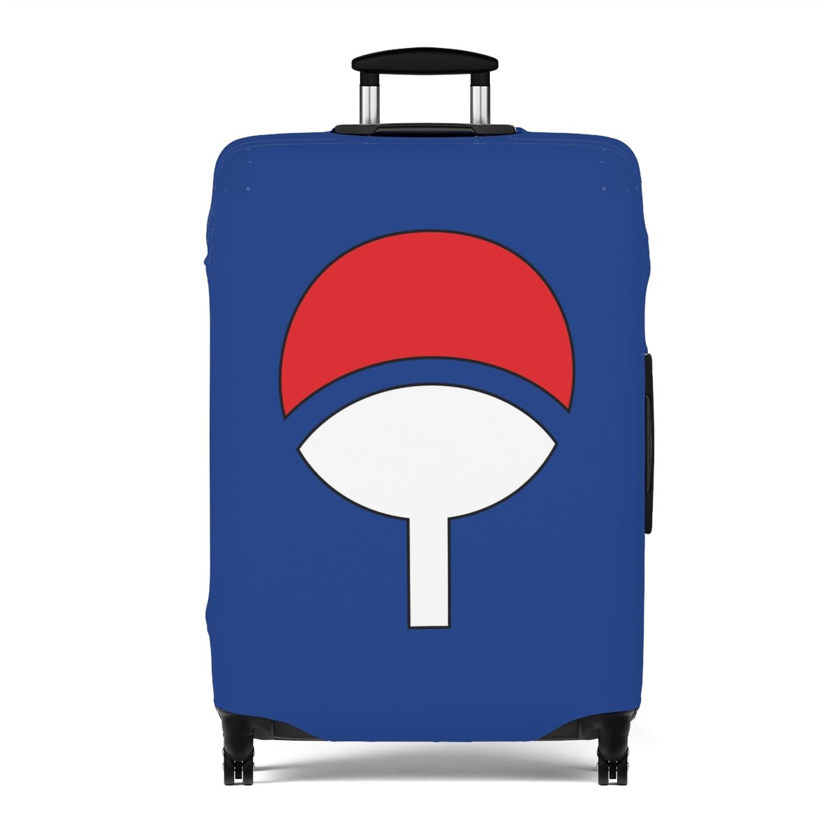Uchiha Clan Crest Naruto Anime Suitcase Luggage Cover - One Punch Fits