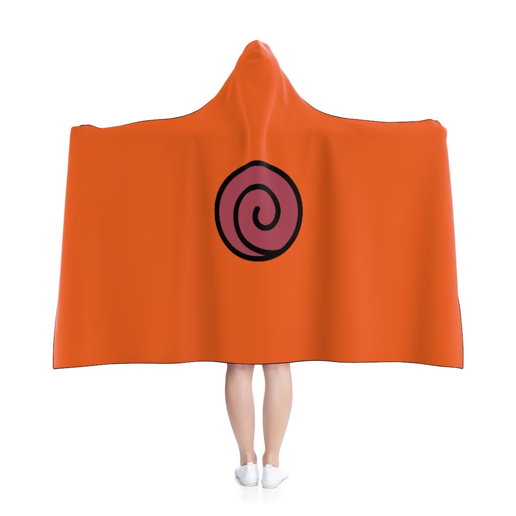 Uzumaki Leaf Village Hooded Blanket - One Punch Fits