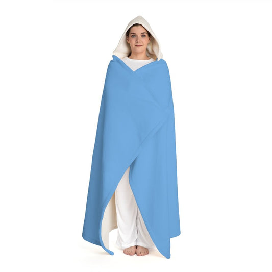 Water Element Sherpa Fleece Hooded Blanket - One Punch Fits