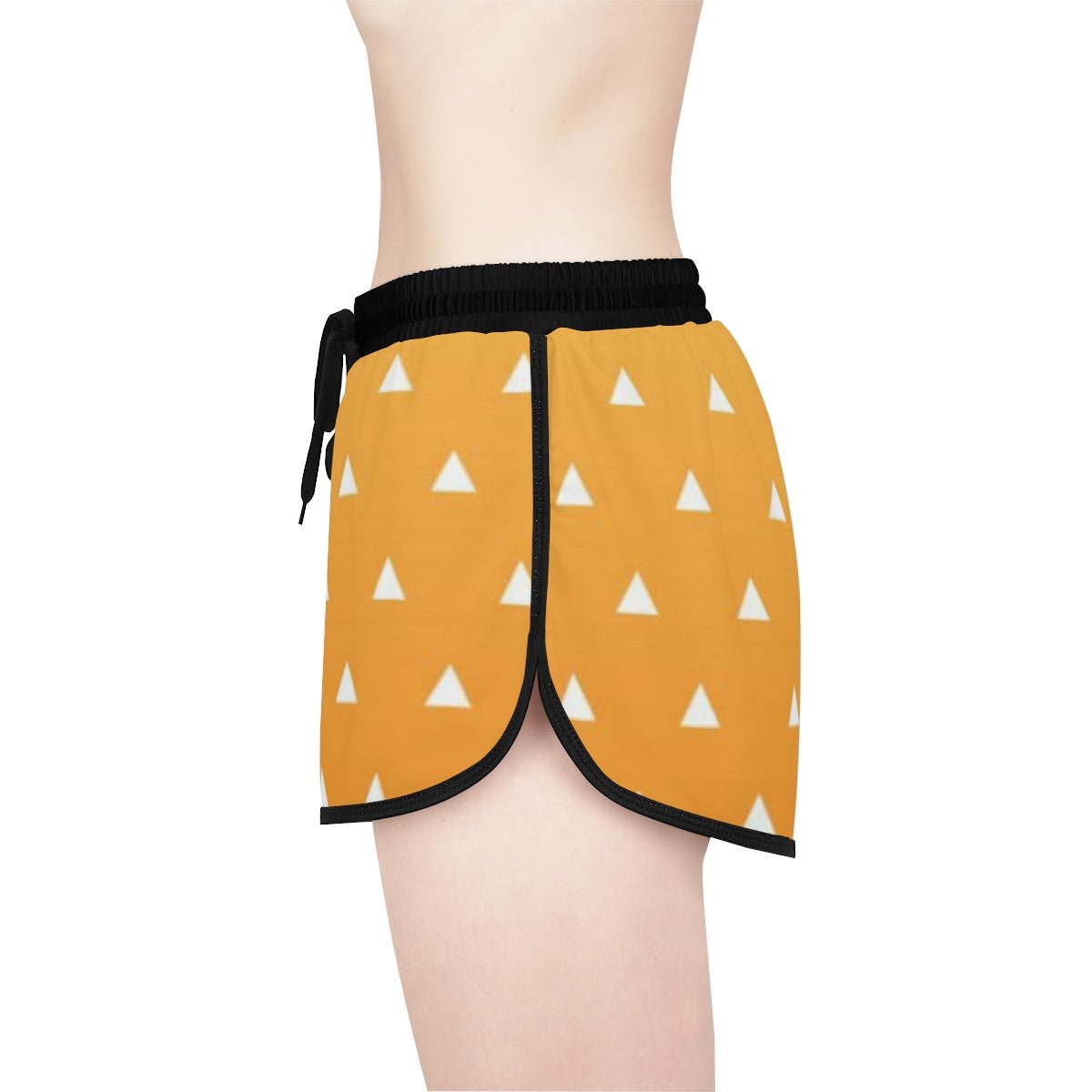 Zenitsu Demon Slayer Anime Women's Relaxed Shorts - One Punch Fits