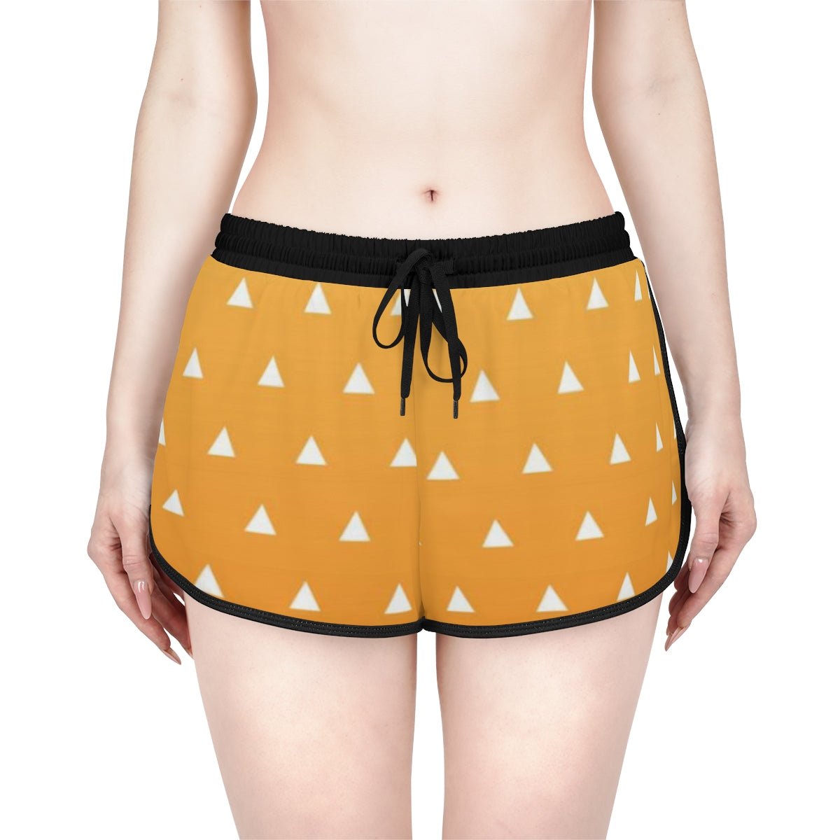 Zenitsu Demon Slayer Anime Women's Relaxed Shorts - One Punch Fits